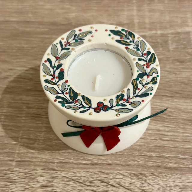 DOUBLE TEALIGHT HOLDER