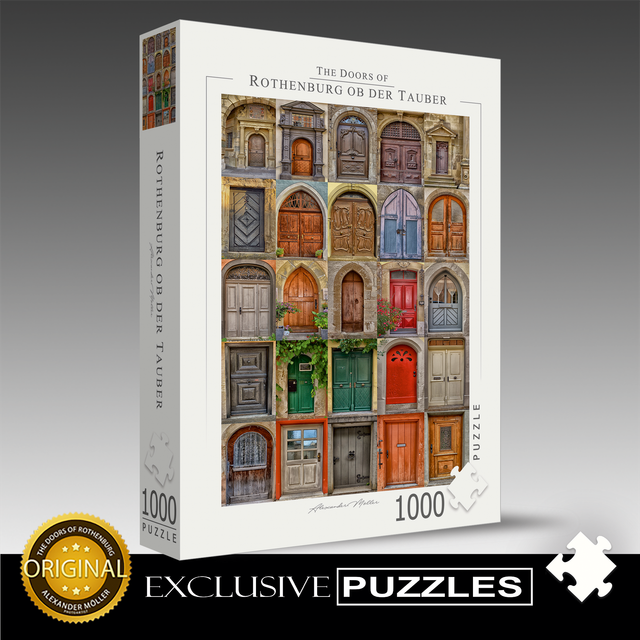 Original Rothenburg Puzzle | The Doors of Rothenburg ob der Tauber 