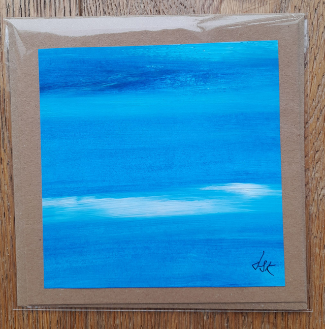 Greetings Cards - Seascapes and Shells (Handmade)