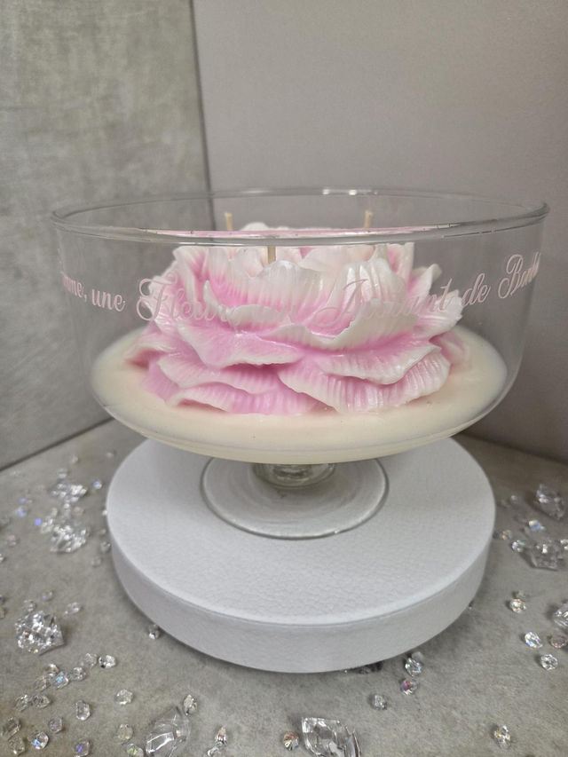 Bougie Pivoine XL ( Précommande )