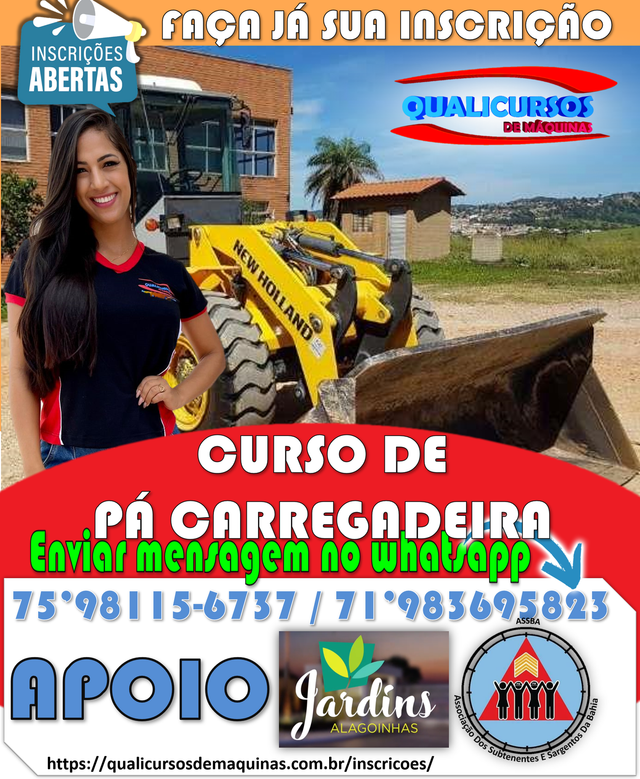 Curso de Pá Carregadeira 