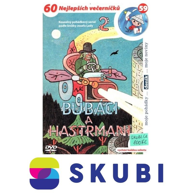 DVD Bubáci a hastrmani 2 - Kouzelný pohádkový seriál podle knížky Josefa Lady