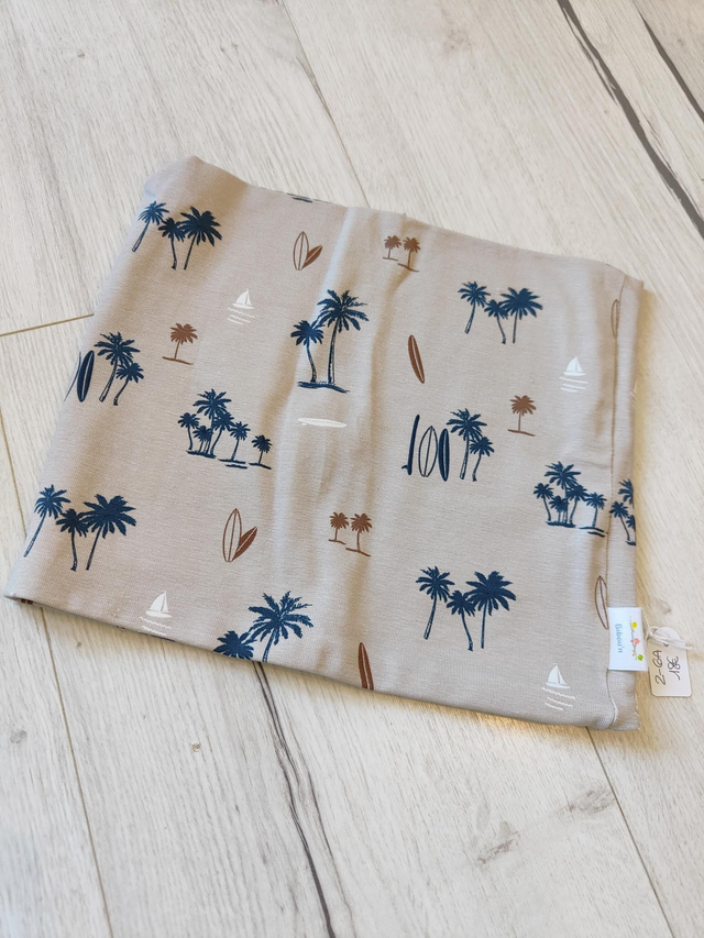 Snood léger 2-6ans planche de surf beige