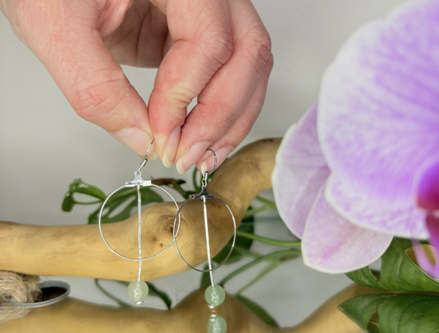 Boucles d’oreilles Orion Aventurine