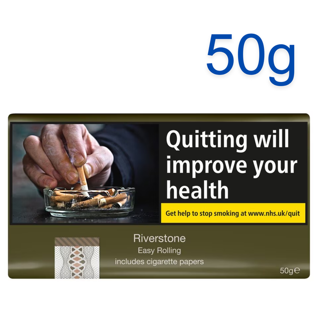Riverstone Easy Rolling Tobacco &amp; Cigarette Papers, 50g