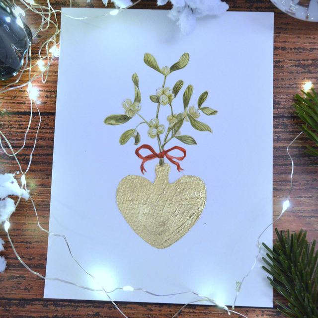 Ex-voto bouquet de gui