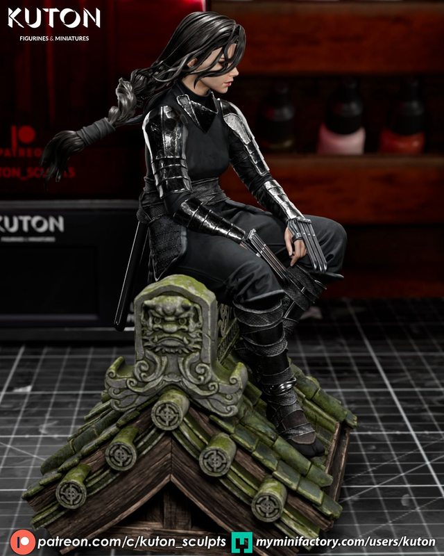 STATUE SHIORI série heroic fantasy