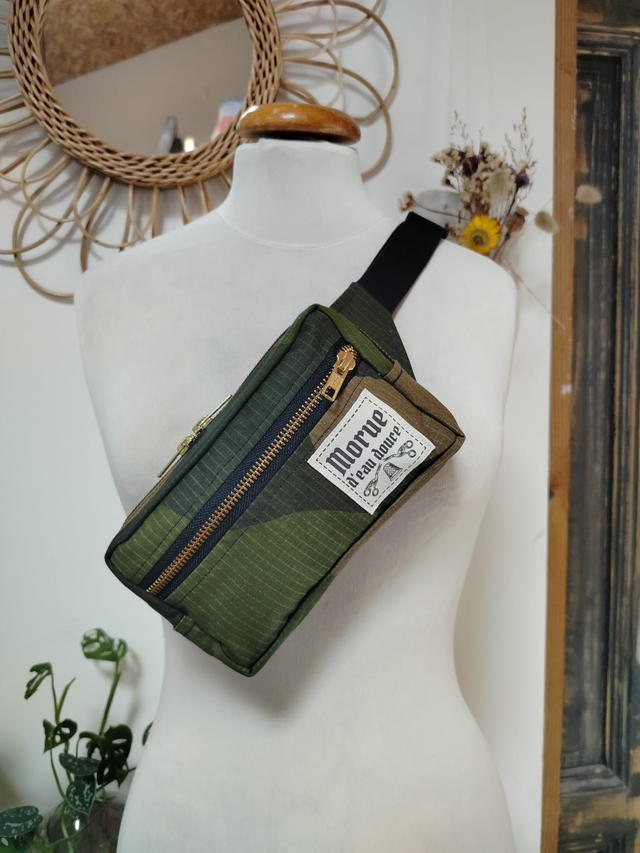 sac banane pockette treilli