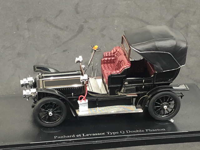 Panhard 6 Levassor Type Q Double Phaeton 1905 AutoCult 1:43