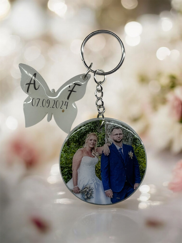 Porte clé photo / QR code