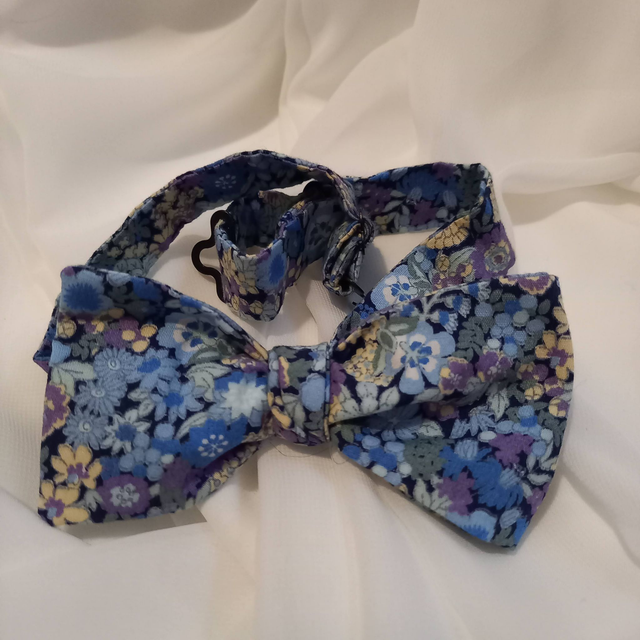 Noeud papillon MARINE CIEL