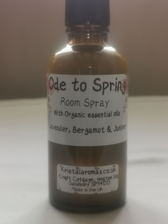 Room Spray. Ode to Spring.  50ml