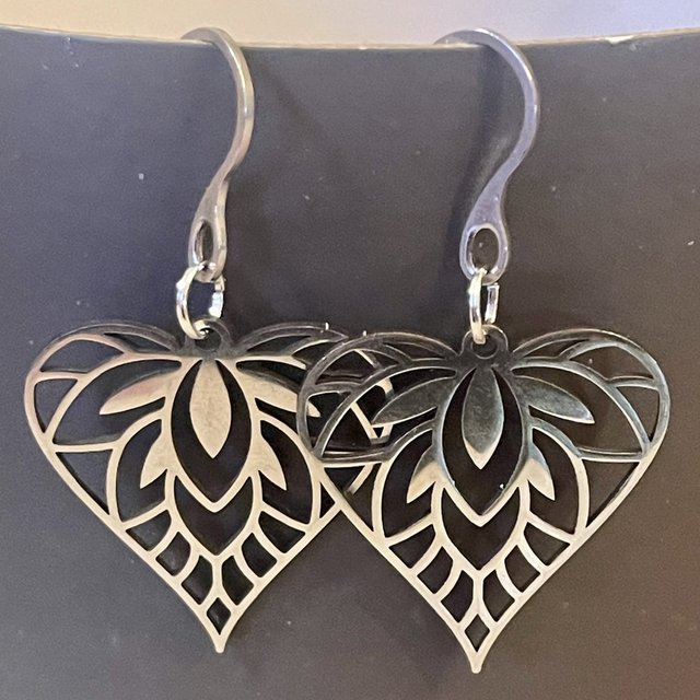 BO42 - Boucles d’oreilles cœur