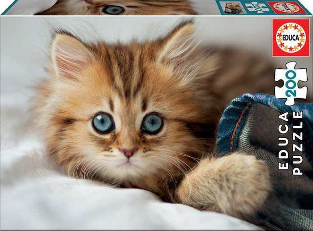 Gatinho Puzzle 200 Peças Educa