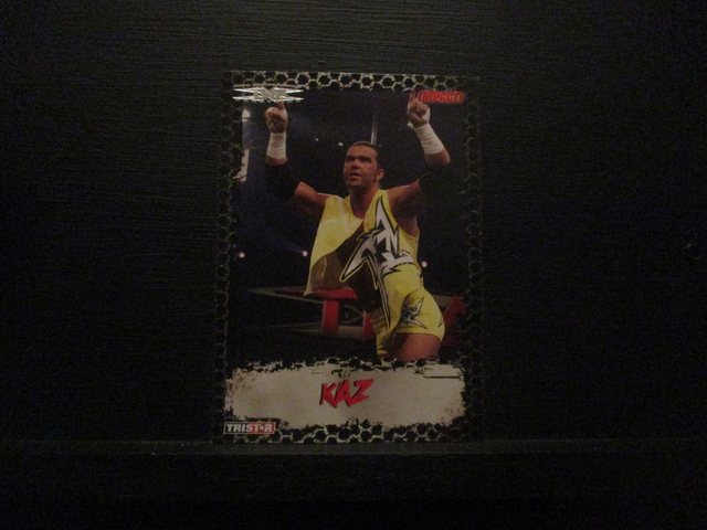 Kaz - Tristar TNA Impact 35 Wrestling Original Trading Card #30