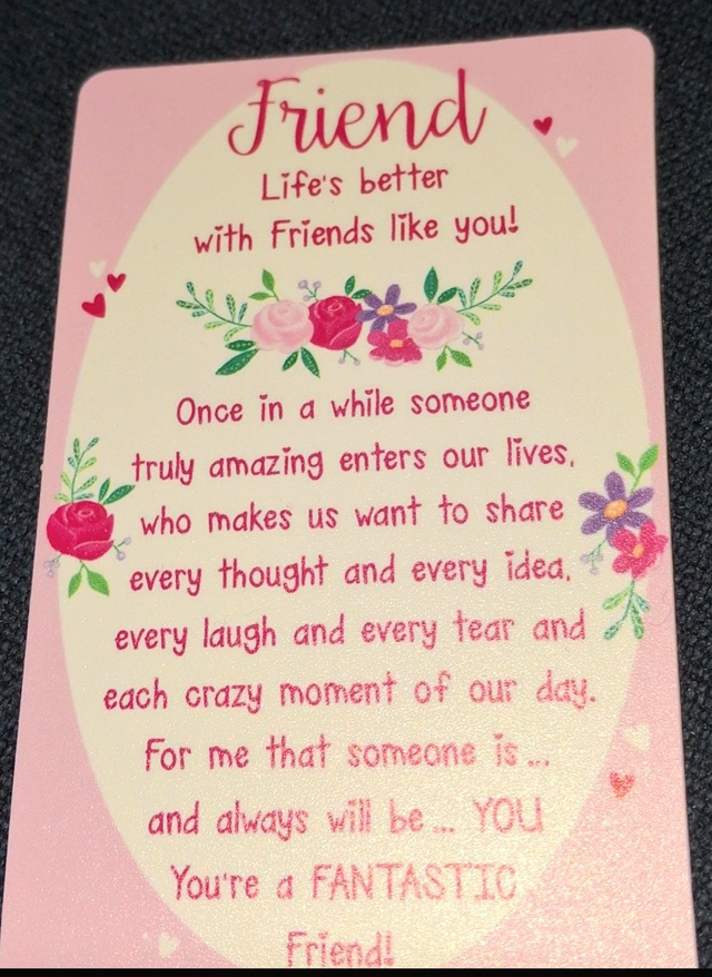 Wallet Card Keepsake