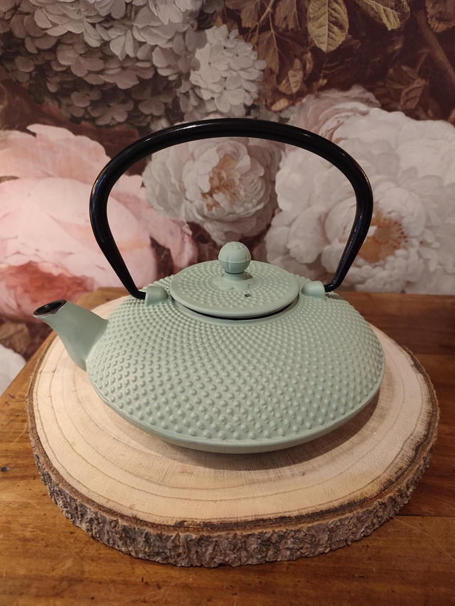 Théière en fonte verte 85cl