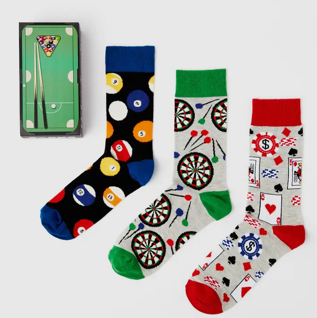 Games Night Socks Gift Box 