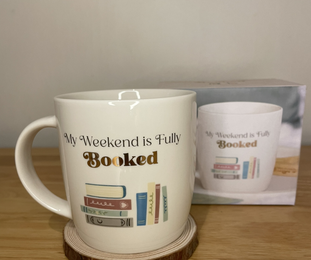 Fully booked mug
