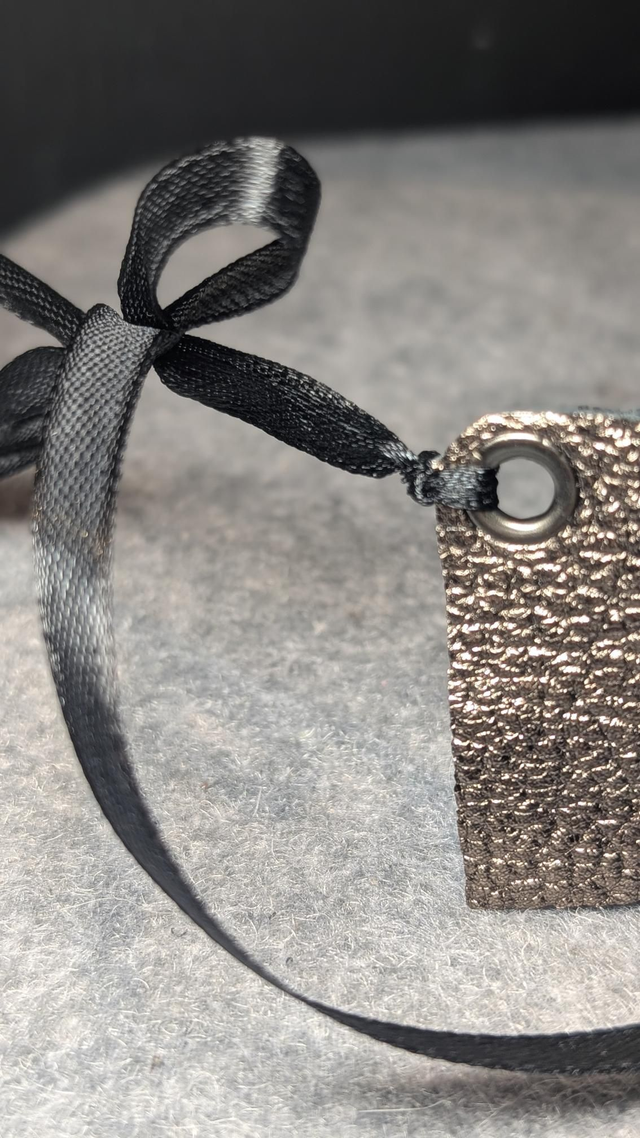The Twist Collar | Metallic Bronze Leather