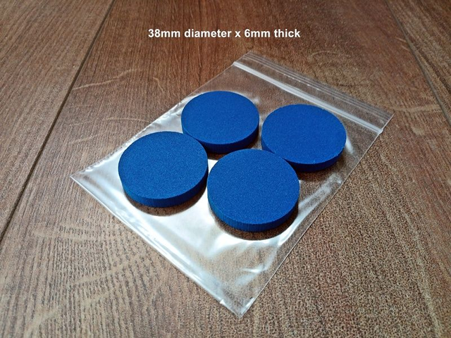 Polyurethane Audio Isolation pads Turntables, CD players, DAC's, Speakers 8 pack