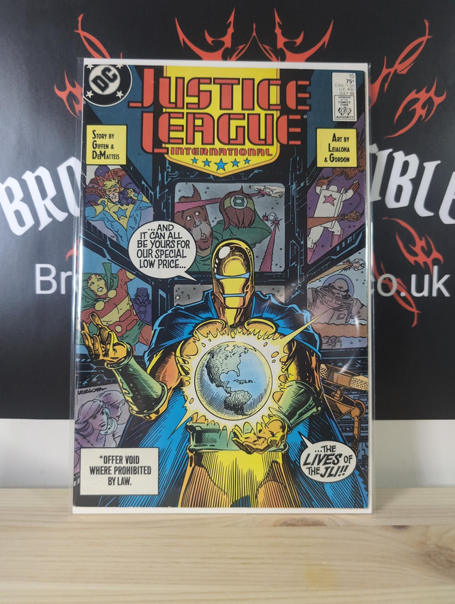 Justice League International #15 1988