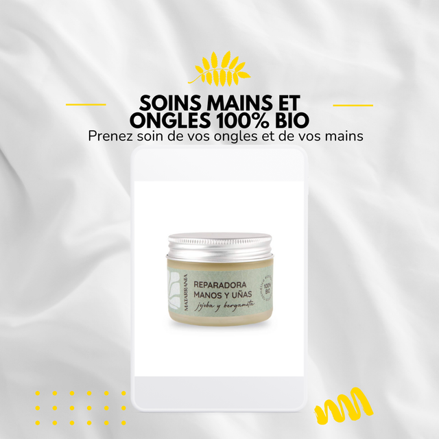 Soins mains et ongles 100% Bio