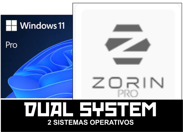 SISTEMA DUAL - INSTALAR ZORIN PRO + WINDOWS 11 PRO
