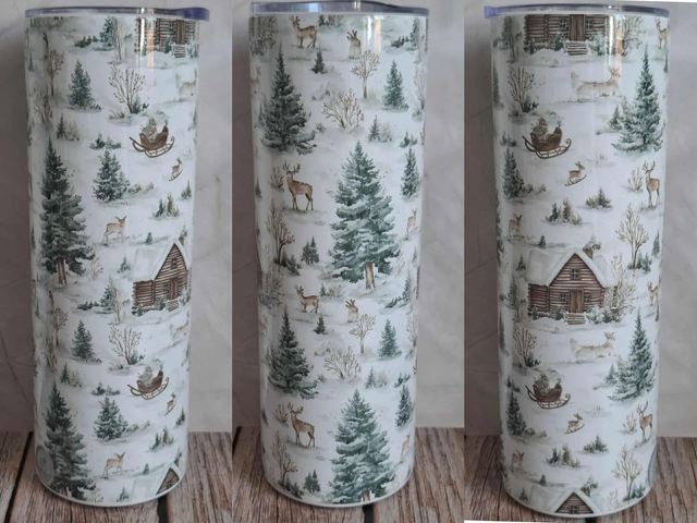 Gourde Canette hiver