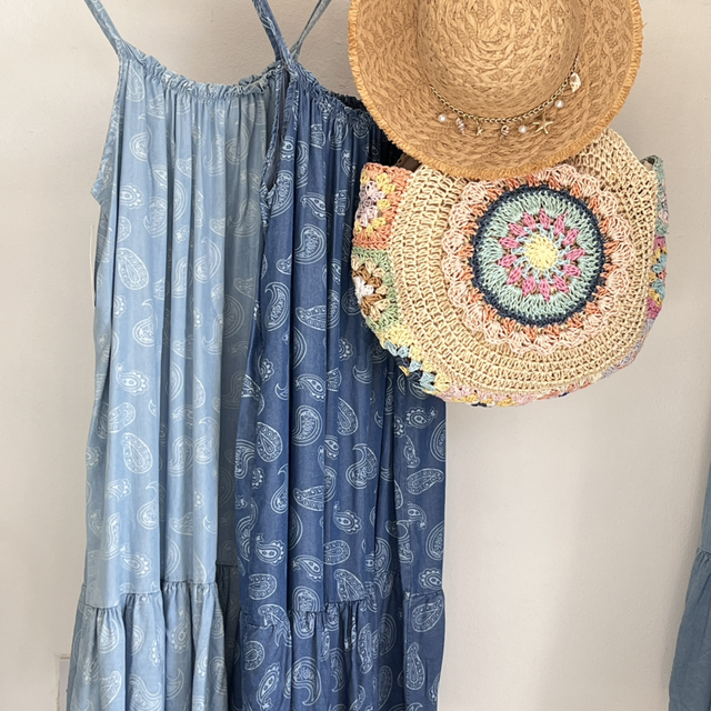 THE LITTLE DENIM SUNDRESS 