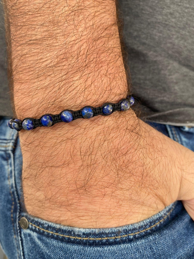 Bracelet ANDY Lapis-lazuli 
