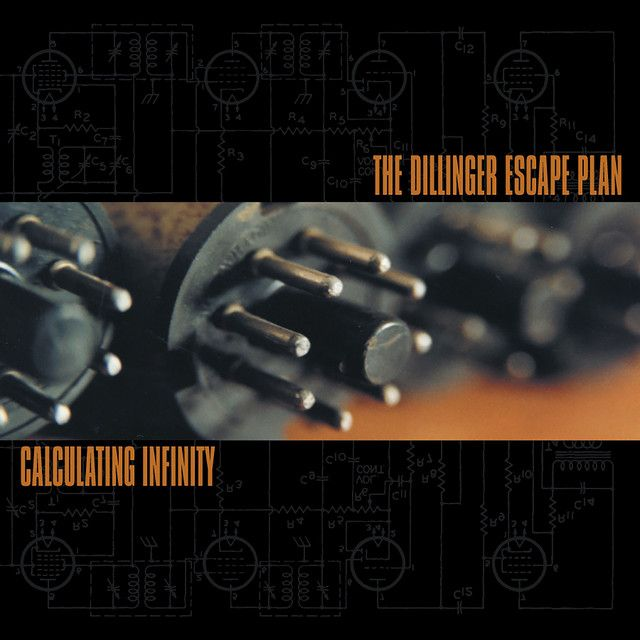 Dillinger Escape Plan, The - Calculating Infinity LP (Custom Tri-Colour Merge with Splatter Vinyl)