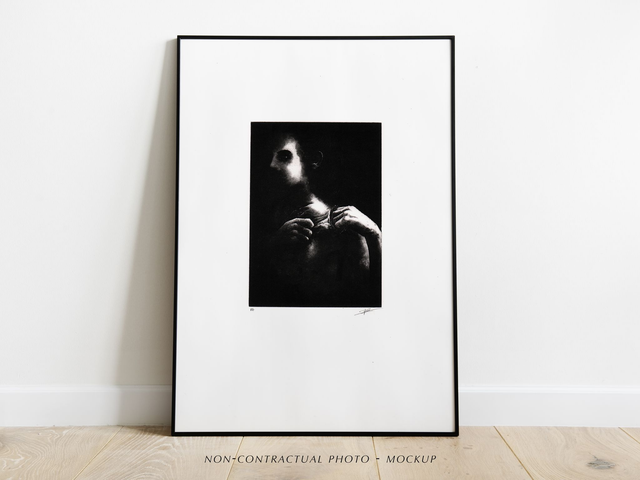 Fine art etching / Not framed / Portrait XII