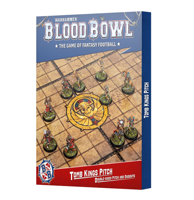 Blood Bowl: Tomb Kings Team Pitch and Dugouts