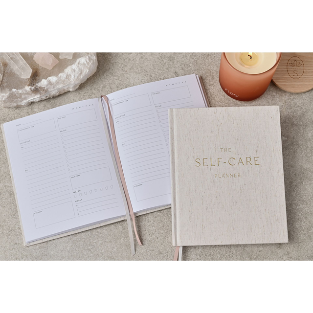 Serenity Self Care Planner – Daily Wellness, Goals &amp; Mindfulness Journal