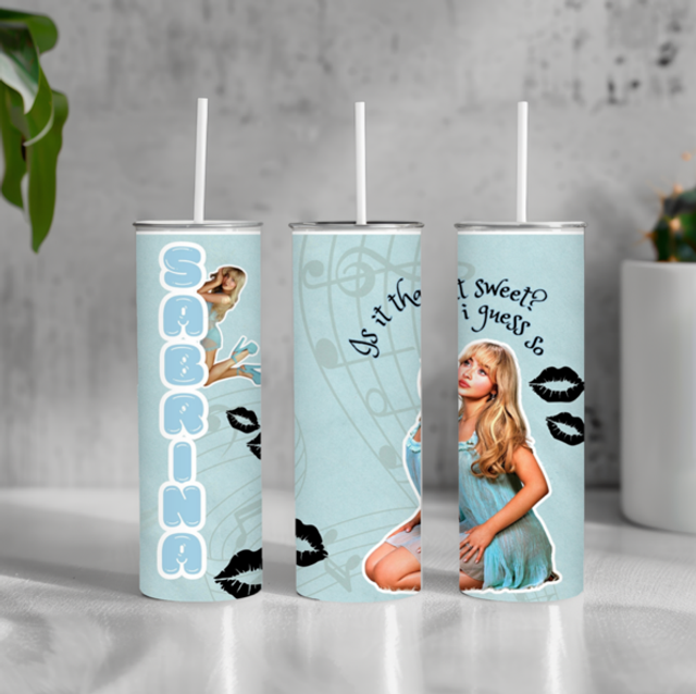 Sabrina Carpenter tumbler