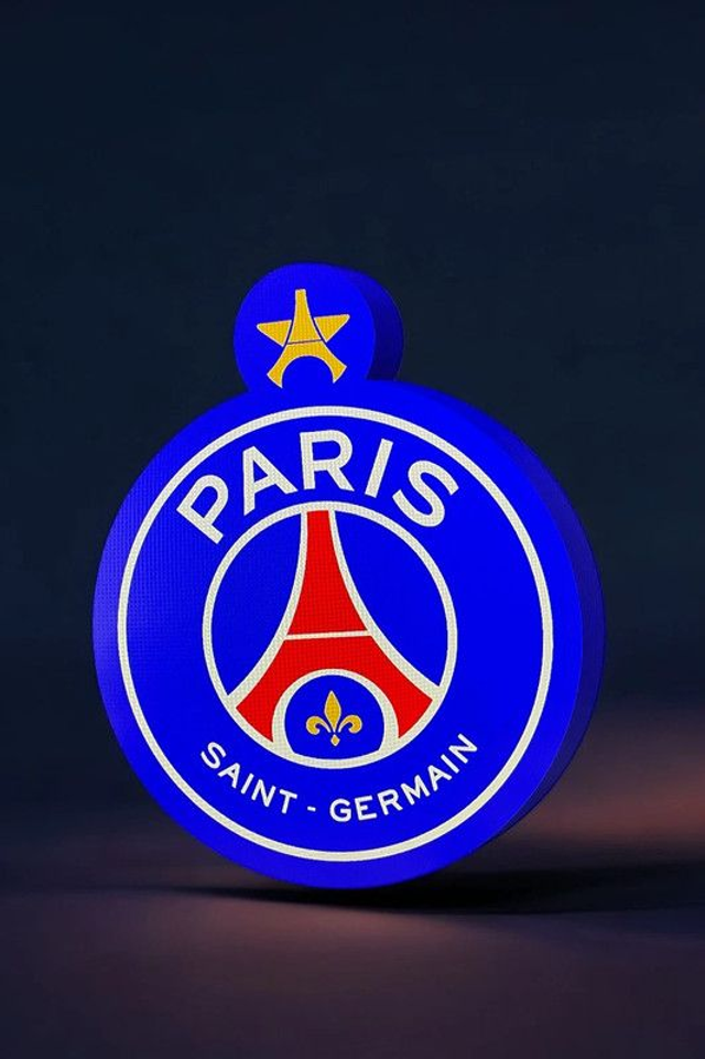 Lampe LED PSG avec étoile – Édition spéciale Ligue des Champions 2025