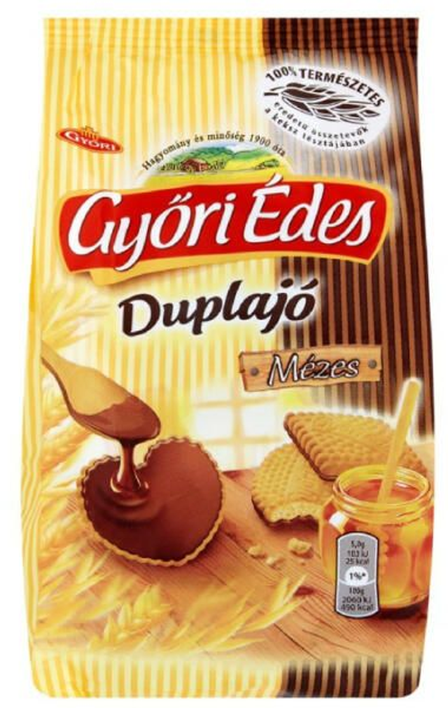 Gyori edes duplajo mezzel 150g  (biscuit)