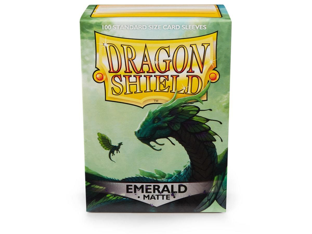Protectores Dragon Shield Standard Matte 100 Unidades - Emerald