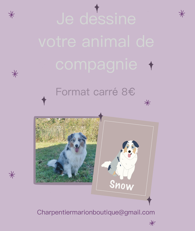 Illustration de votre animal de compagnie 