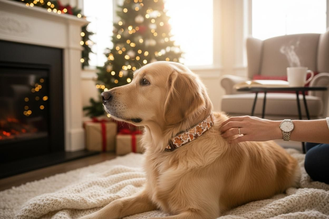 Collier biothane 34 a 44 cm 