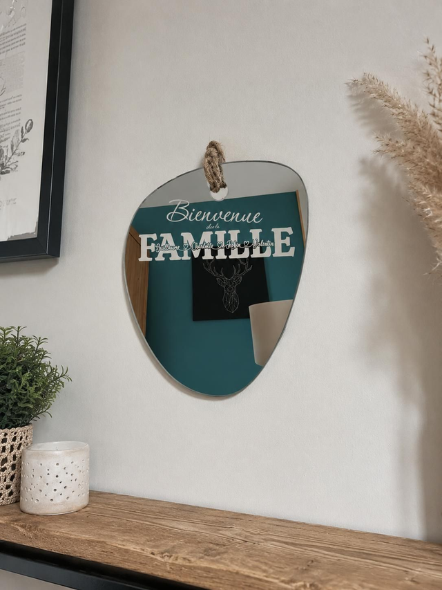 Miroir personnalisé 