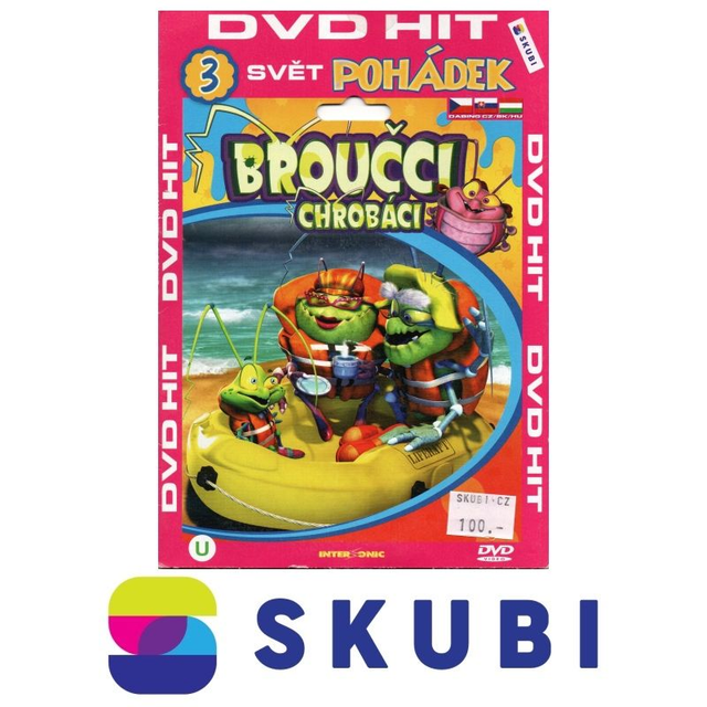 DVD Broučci / Chrobáci - Svět pohádek 3