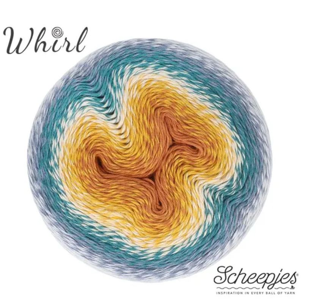 Scheepjes Whirl 1x1000m - 794 Earl Grey Custard