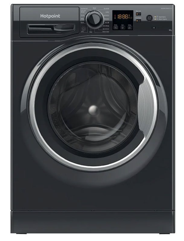 Hotpoint NSWF946BS Black 9KG 1400RPM Washing Machine