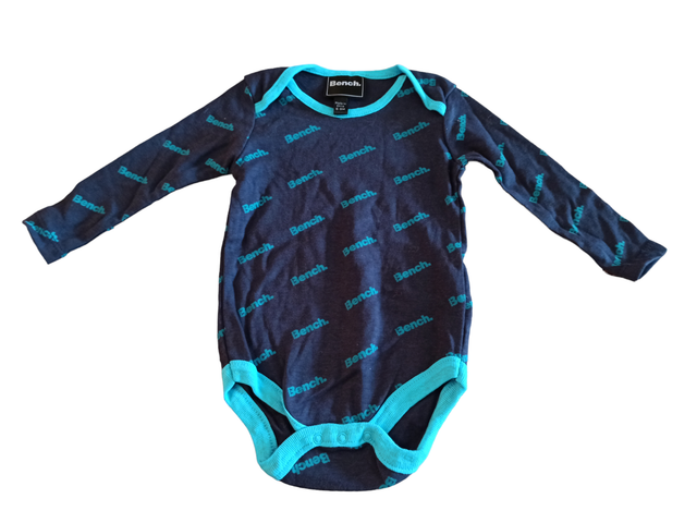 Body manches longues 6/9 mois (Bench)