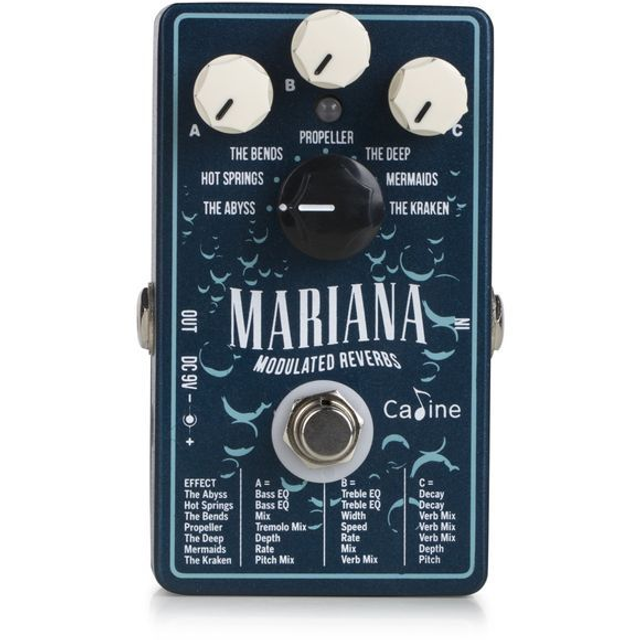 Caline CP-507 Mariana Reverbs guitar-effekt-pedal