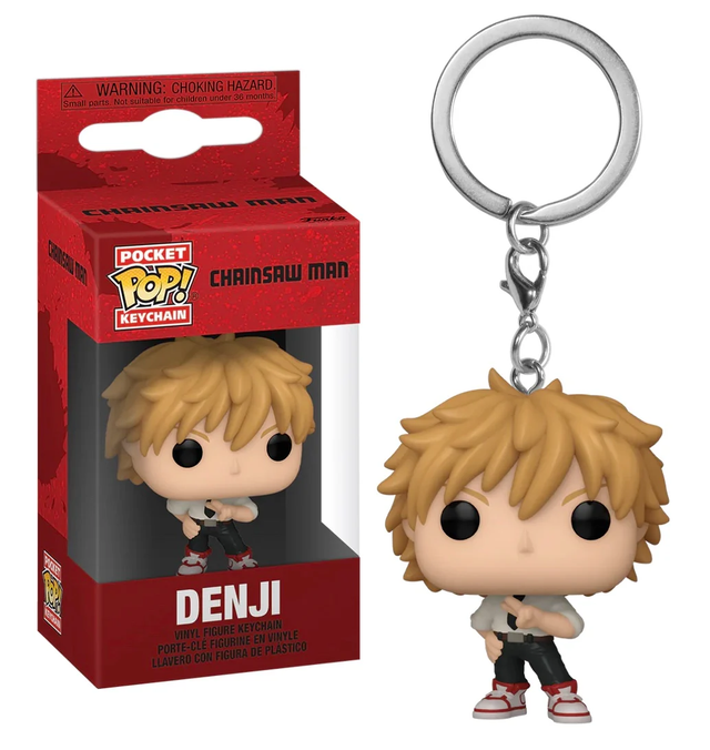 CHAINSAW MAN - Pocket Pop Keychain - Denji ⚙️