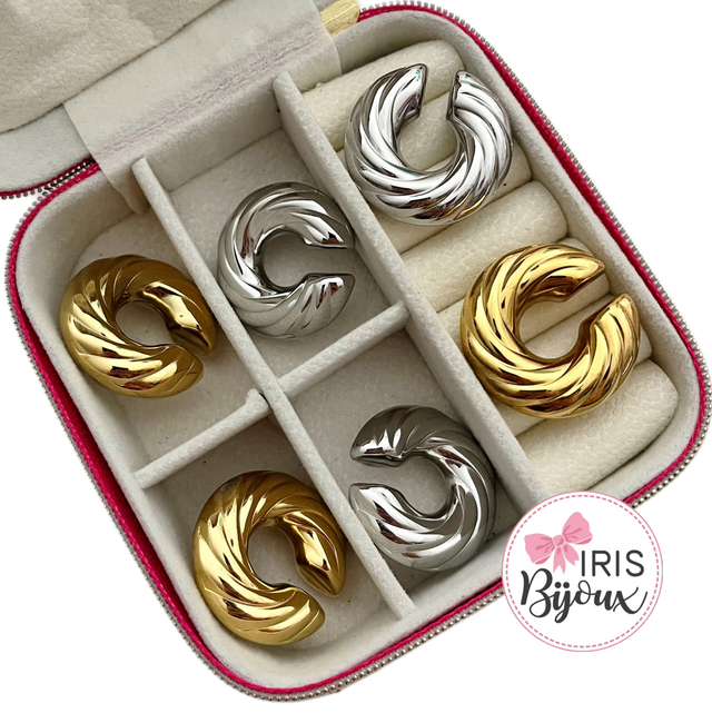 Earcuff ondulato maxi 