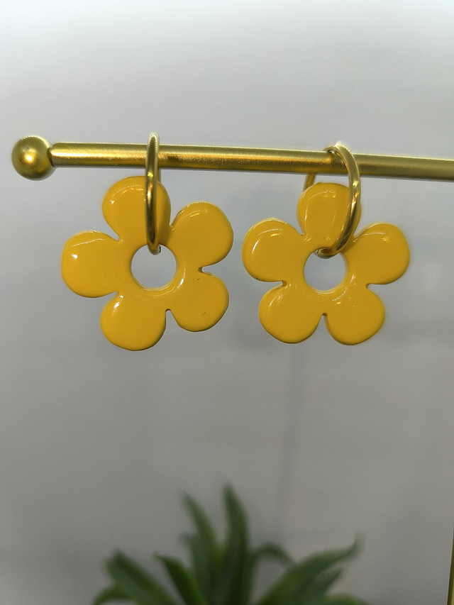 Pampilles interchangeables BORA jaune pastel